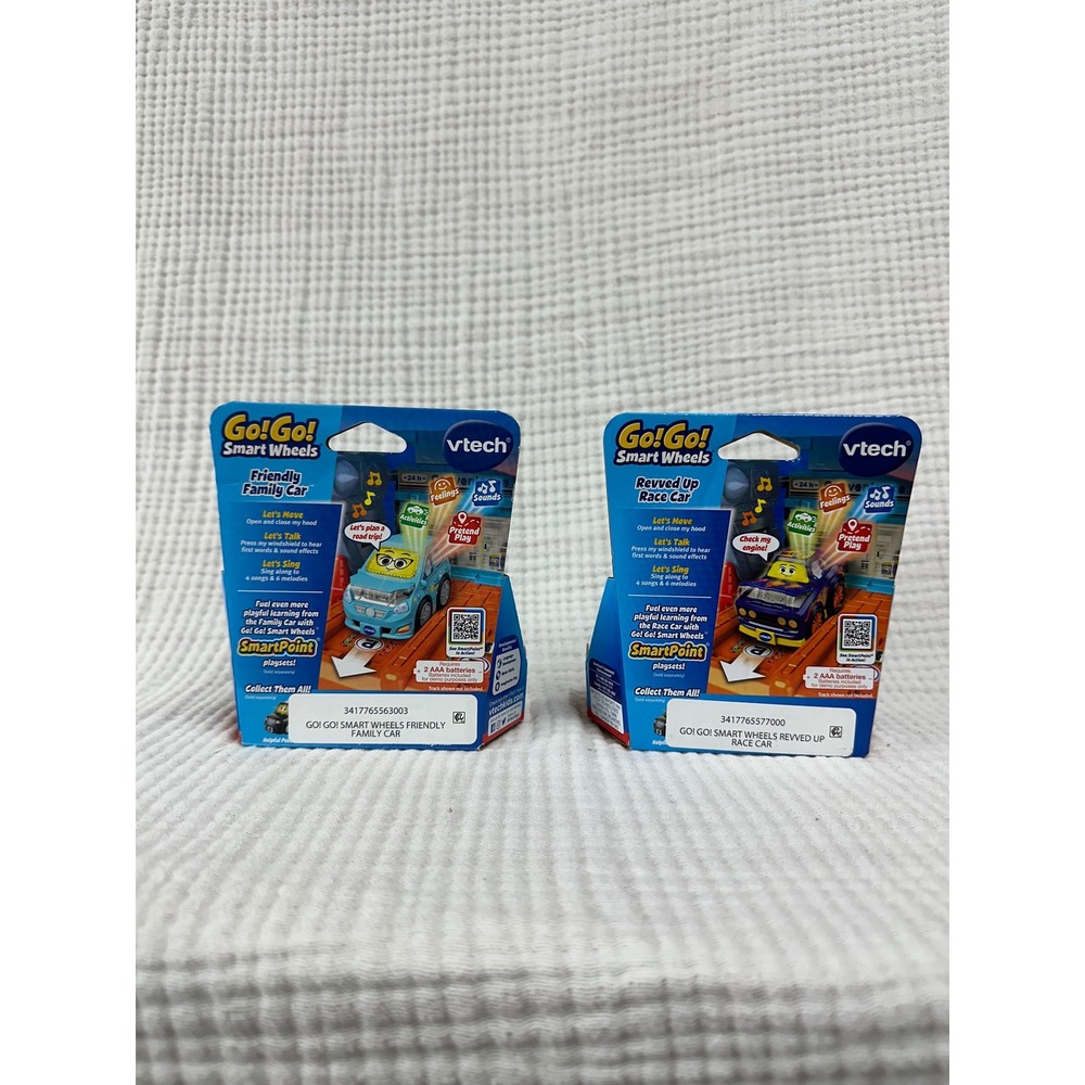 2 VTech Go! Go! Smart Wheels Race Car and family car New in package - Picture 2 of 4